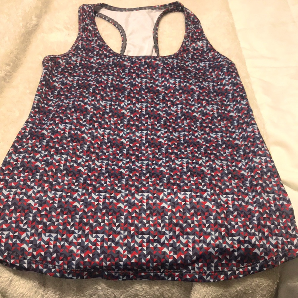 Stonewear Patterned Racerback Tank Top